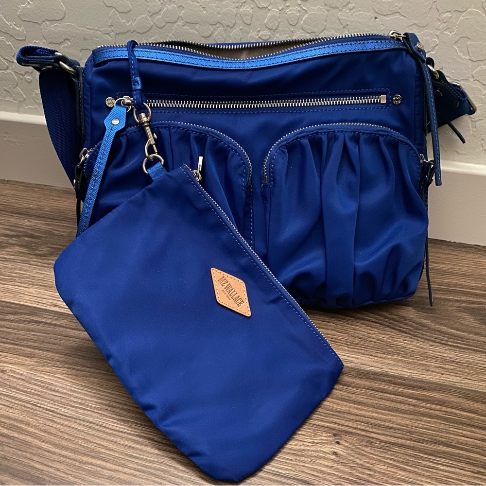 MZ Wallace Paige Crossbody Bag – Royal Blue